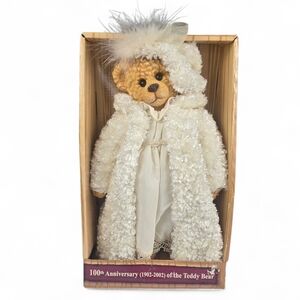 Vintage Theodore Roosevelt 100th Anniversary 1902-2002 Teddys Teddy Bear ☆